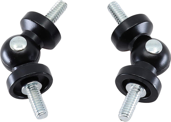 MERIVILLE Hinged Elbow Connector - Designed for Bay Window Curtain Rods or Corner Drapery Rods up to 5/8" Diameter