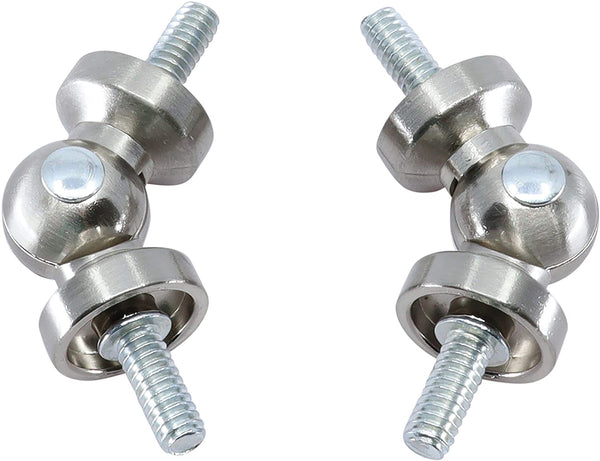 MERIVILLE Hinged Elbow Connector - Designed for Bay Window Curtain Rods or Corner Drapery Rods up to 5/8" Diameter