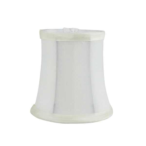Meriville Faux Silk Clip On Chandelier Lamp Shades, 3.5-inch by 4.5-inch by 4.5-inch