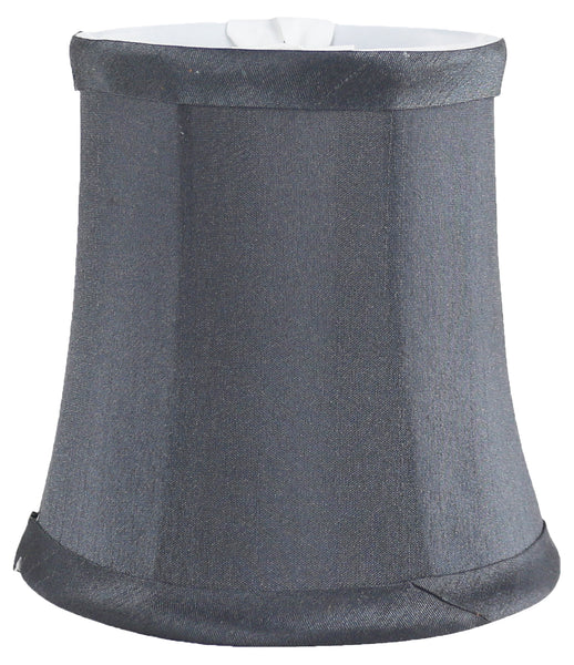 Meriville Faux Silk Clip On Chandelier Lamp Shades, 3.5-inch by 4.5-inch by 4.5-inch