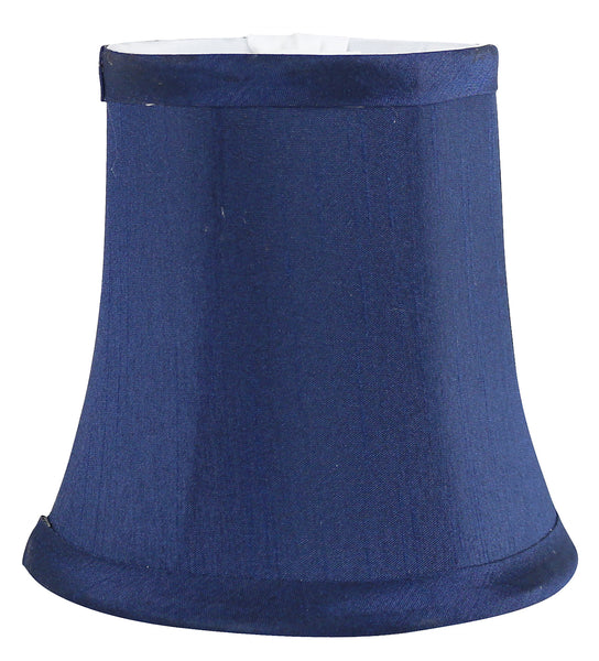 Meriville Faux Silk Clip On Chandelier Lamp Shades, 3.5-inch by 5-inch by 4.75-inch
