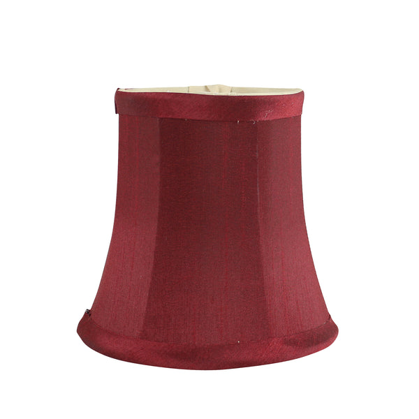 Meriville Faux Silk Clip On Chandelier Lamp Shades, 3.5-inch by 5-inch by 4.75-inch