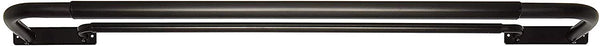 MERIVILLE Double Wraparound Blackout Curtain Rod Set - 1-inch Diameter Front Rod and 5/8-inch Diameter Back Rod