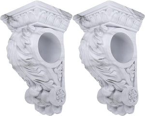 MERIVILLE Chatecu Drapery Sconce, Corbel Bracket, Drapery Scarf Swags, Wall Décor